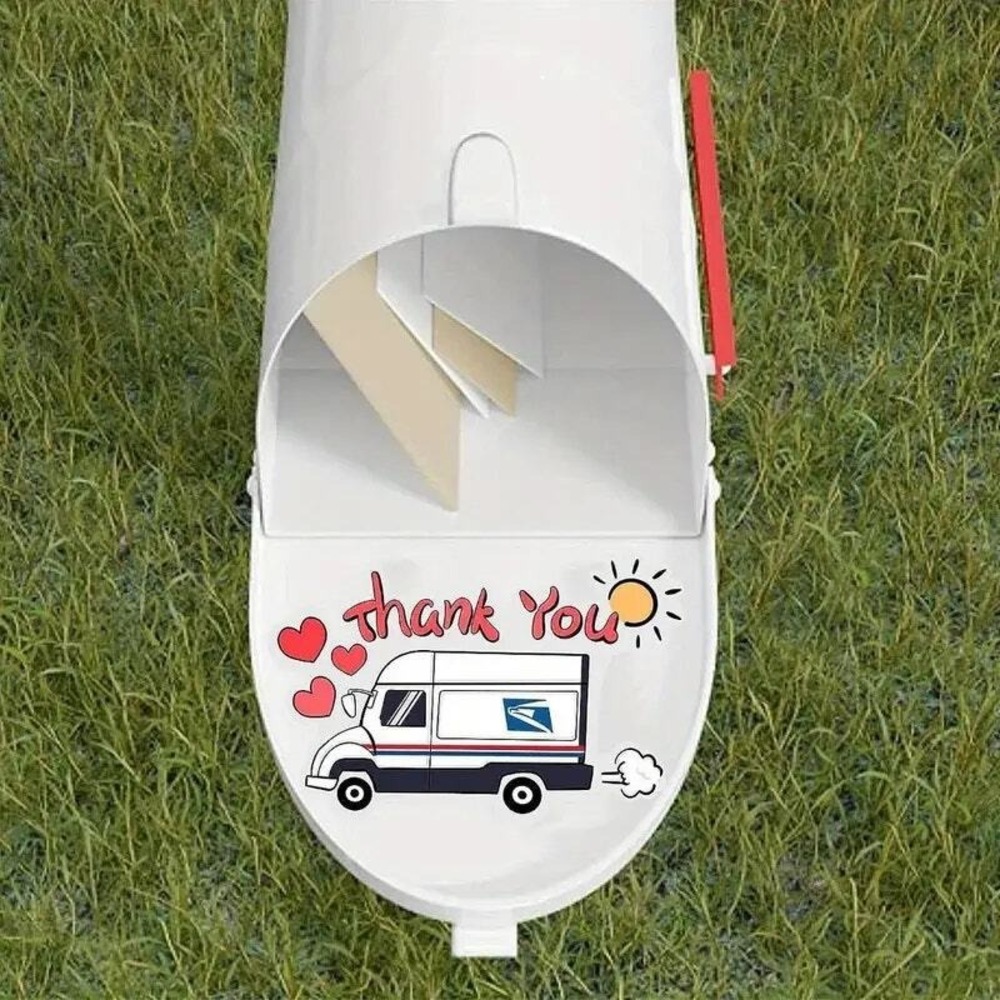 Thank You USPS Stickers Express Gratitude Love & Support‎ USPS Mail Carriers